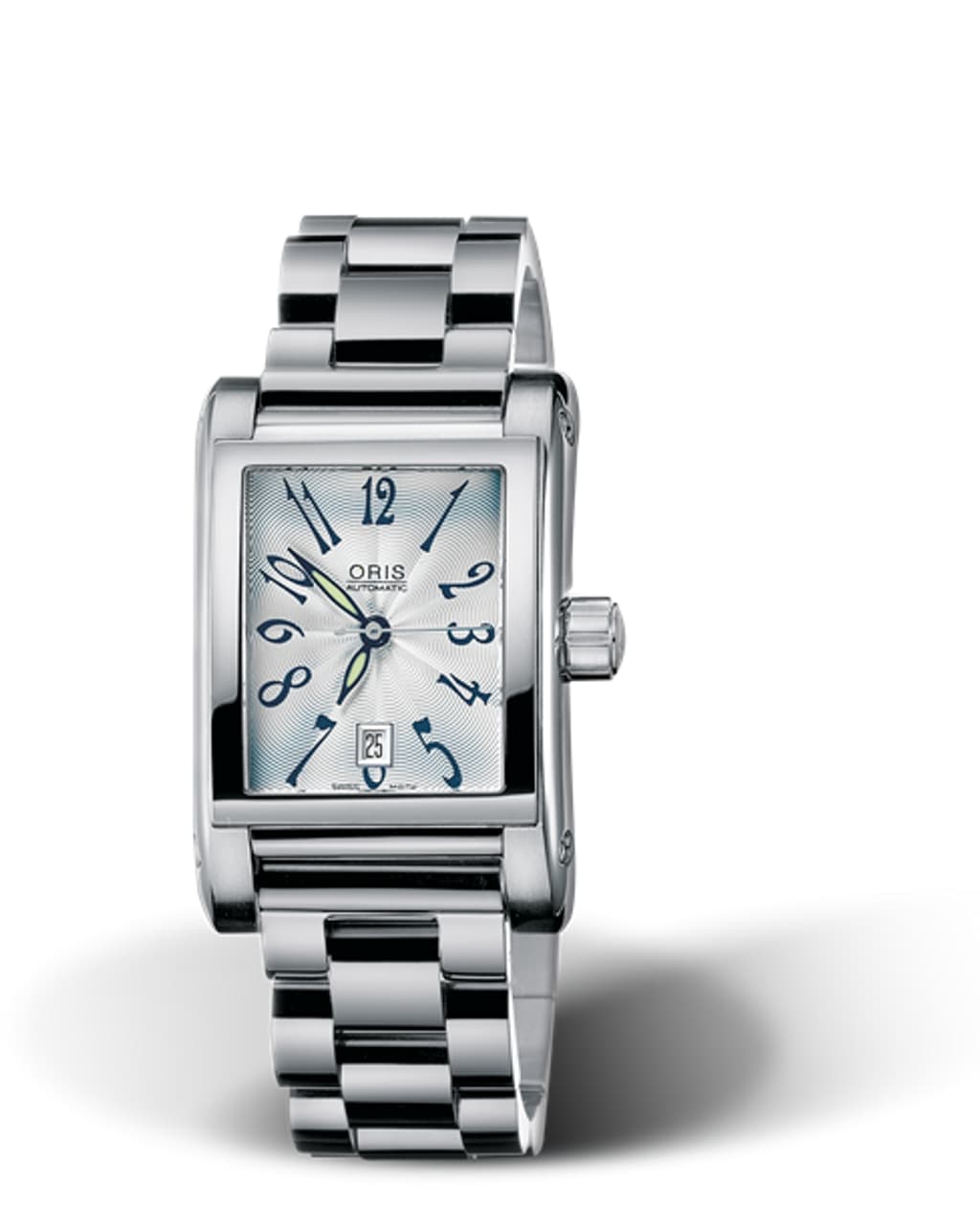 Oris rectangular date new arrivals